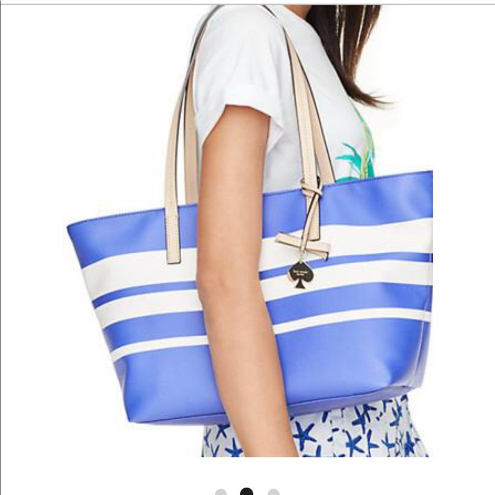 Kate Spade ♠️
HAWTHORNE LANE RYAN STRIPE TOTE - Picture 1 of 8